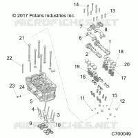 CYLINDRE HEAD AND VALVES