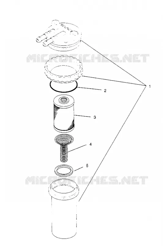 VIDANGE ASSEMBLY SLT 750 B954170 (4930563056C009)