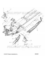 CHASSIS, PROTECTION D'EMBRAYAGE, FOOTRESTS AND RUNNING BOARDS