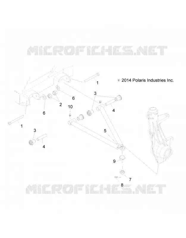 SUSPENSION, A-ARM and SUPPORT MOUNTING