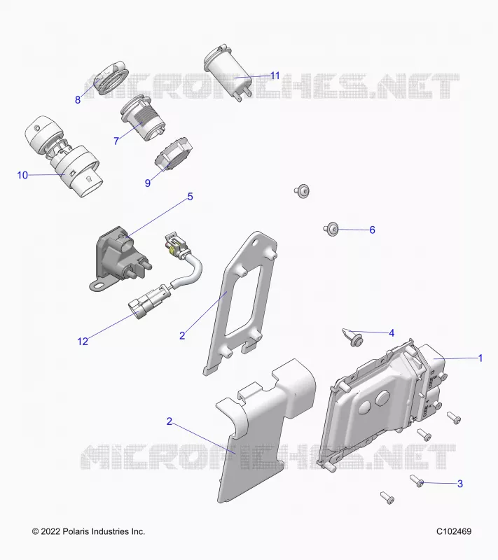 ELECTRICITE, SWITCHES, SENSORS AND ECM
