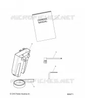 REFERENCES, MANUEL DU PROPRIETAIRE, TOOLS, BELT HOLDER