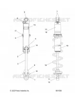 AMORTISSEUR, IFS MONOTUBE 7045528