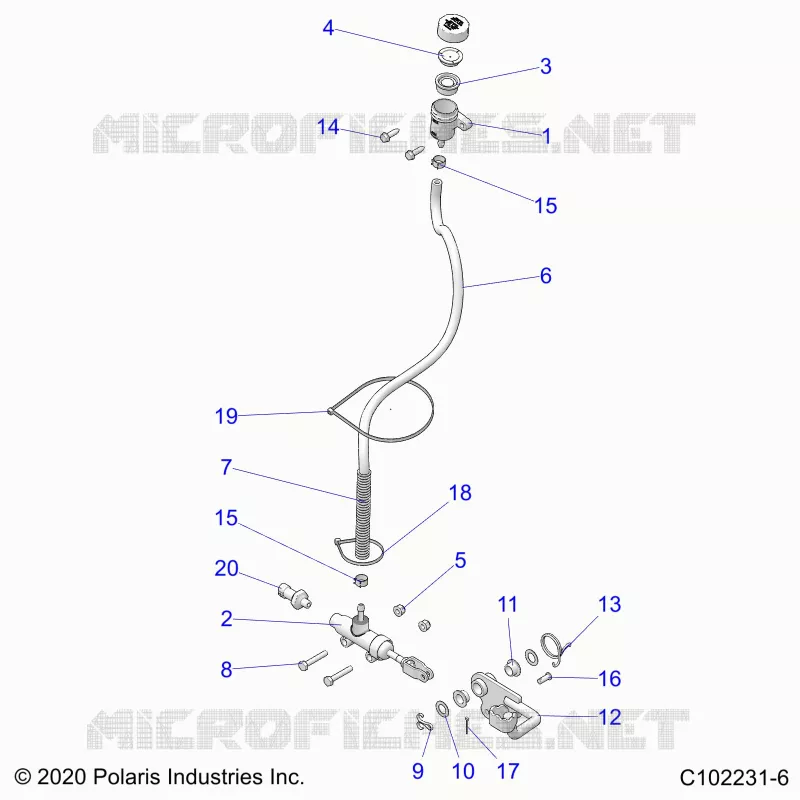 BRAKES, BRAKE PEDAL AND MAITRE CYLINDRE