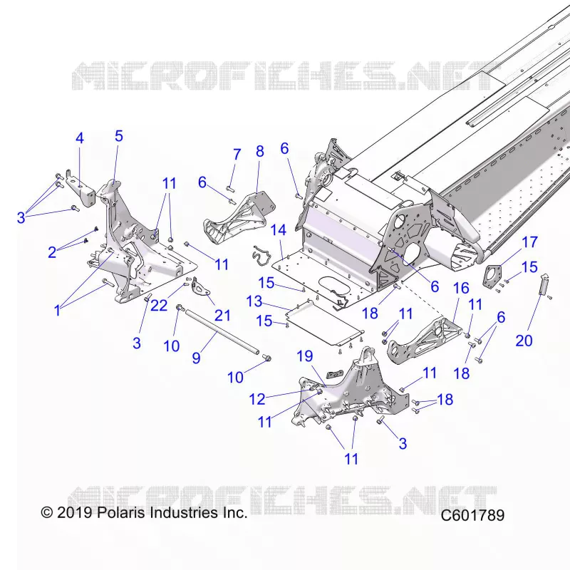 CHASSIS, BULKHEAD ASM.