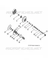 SYSTÃˆME DE TRANSMISSION, SECONDARY CLUTCH