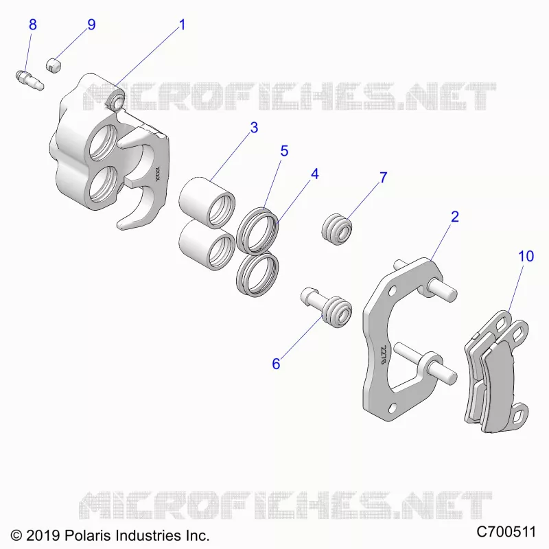 BRAKES, ETRIER DE FREIN ARRIERE