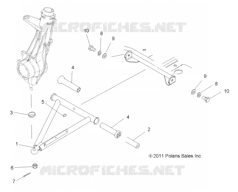 SUSPENSION, A-ARM and SUPPORT MOUNTING