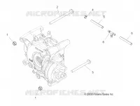 SYSTÈME DE TRANSMISSION, GEARCASE MOUNTING, REAR