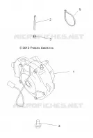 SYSTÈME DE TRANSMISSION, FRONT SUPPORT PONT