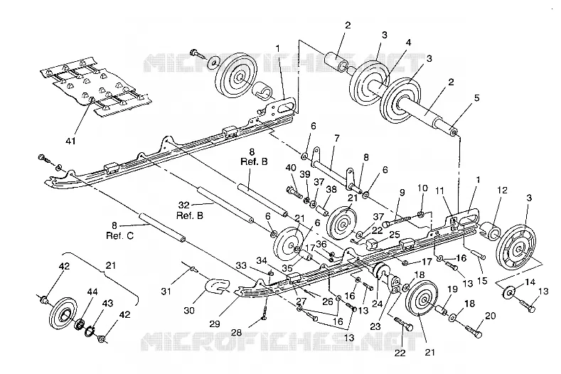 SUSPENSION XLT SP/0930667 (4923012301020A)