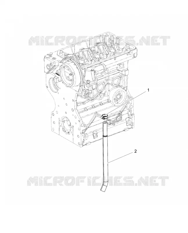 MOTEUR, WATER BLOW BY HOSE