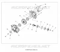 SYSTÈME DE TRANSMISSION, PONT ARRIERE INTERNALS