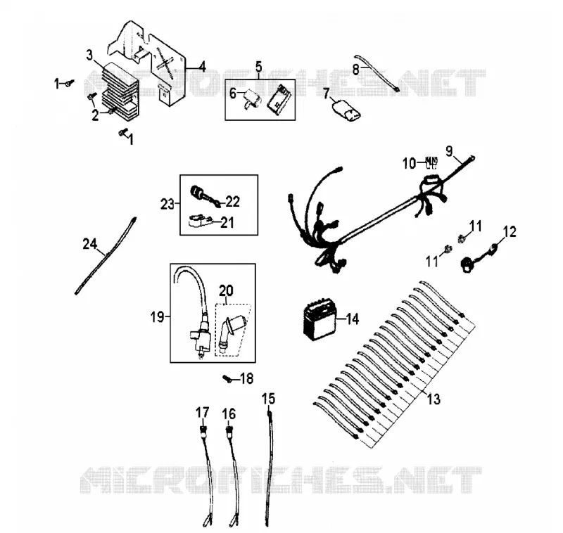 ELECTRICITE PARTS