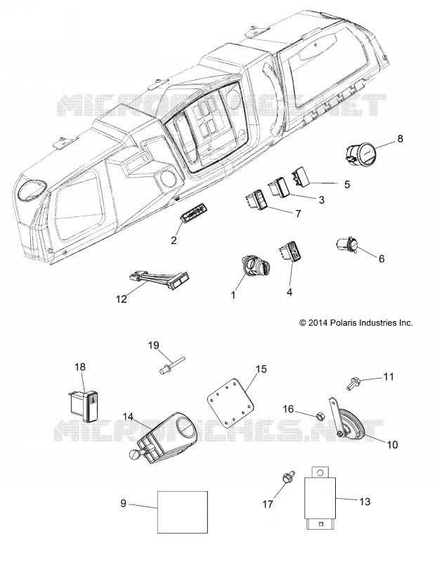 ELECTRICAL, DASH INSTRUMENTS AND INSTRUMENTS
