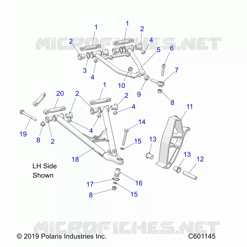 TRIANGLES SUSPENSIONS AVANT 