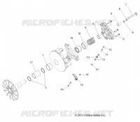 SYSTÈME DE TRANSMISSION, PRIMARY CLUTCH