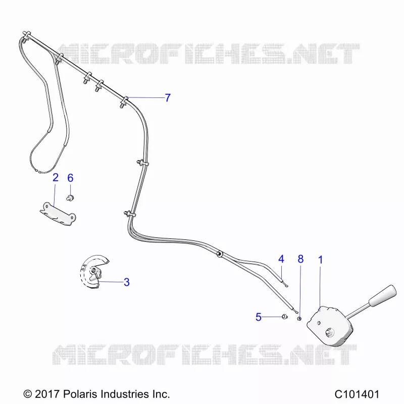 SYSTÃˆME DE TRANSMISSION, SHIFT LEVER