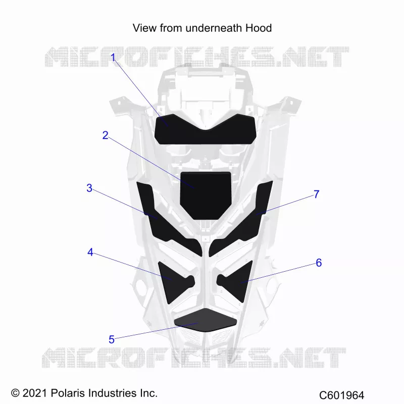 CAPOT FOAM/SEAL