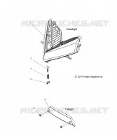 ELECTRICITE, HEADLIGHT AND TAILLIGHT
