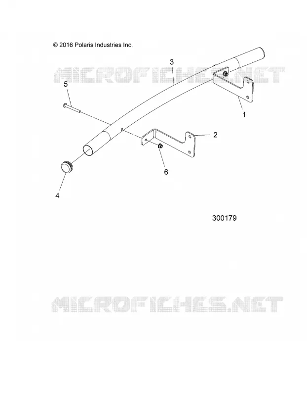 PARE CHOCS, CHROME, REAR