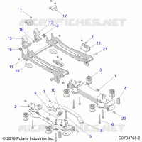 SIEGE MOUNTING, DRIVER