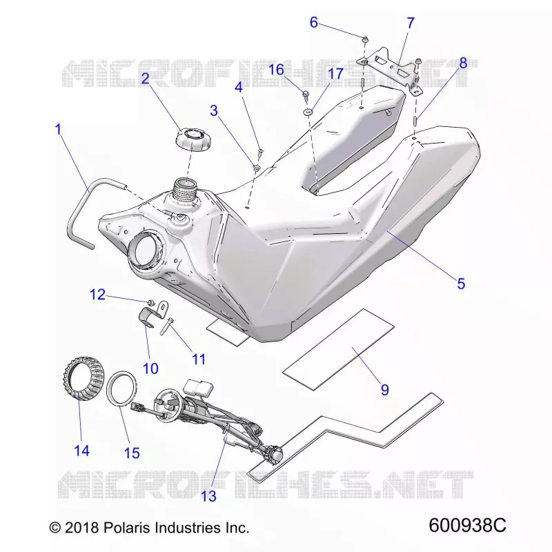 SYSTÃˆME D'ALIMENTATION, FUEL TANK ASM.
