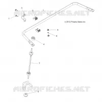 SUSPENSION, REAR BARRE STABILISATRICE