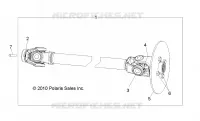 SYSTÃˆME DE TRANSMISSION, FRONT PROP SHAFT