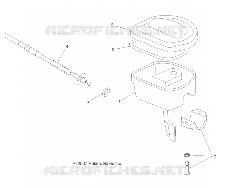 DIRECTION, INSTRUMENTS, ACCELERATEUR ASM. AND CABLE