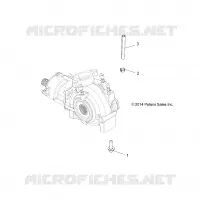 DRIVE TRAIN, SUPPORT PONT, FRONT