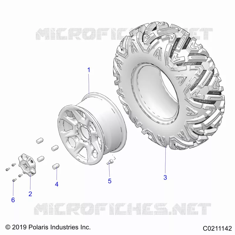 ROUES, REAR