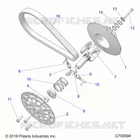 SYSTÃˆME DE TRANSMISSION, CLUTCH, SECONDARY