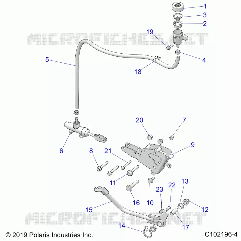 BRAKES, BRAKE PEDAL AND MAITRE CYLINDRE