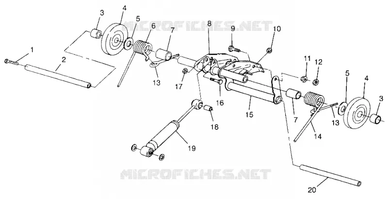 BRAS DE SUSPENSION ARRIERE TRAN SPORT 0960143 AND EURO TRAN SPORT E960143 (4932273227B013)