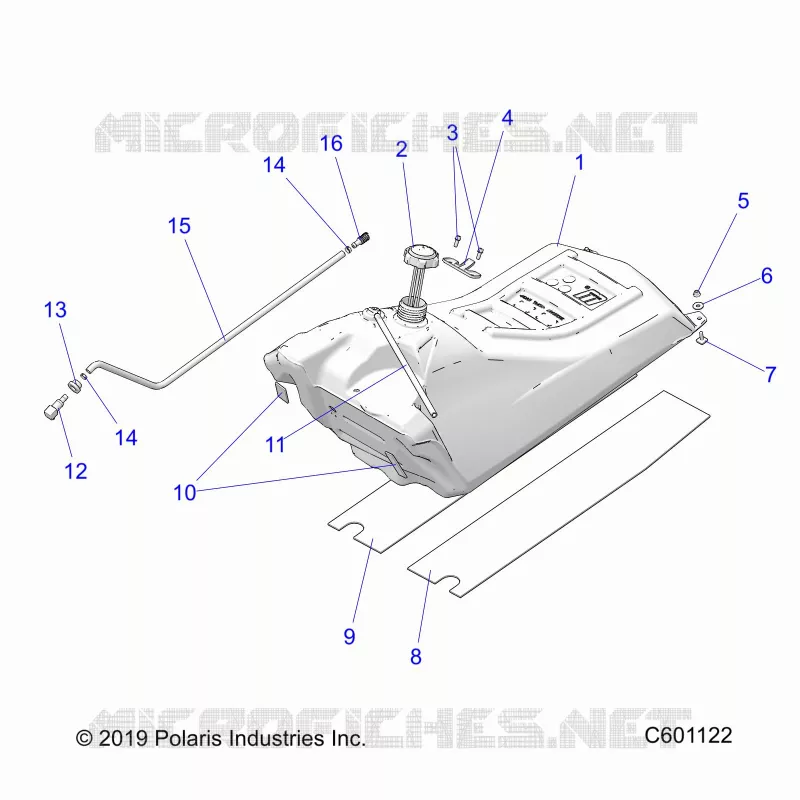 SYSTÃˆME D'ALIMENTATION, FUEL TANK ASM.