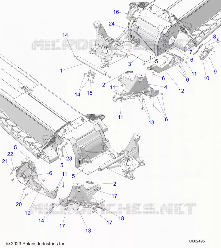 CHASSIS, BULKHEAD ASM.