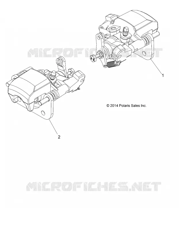 BRAKES, ETRIER DE FREIN ARRIERE
