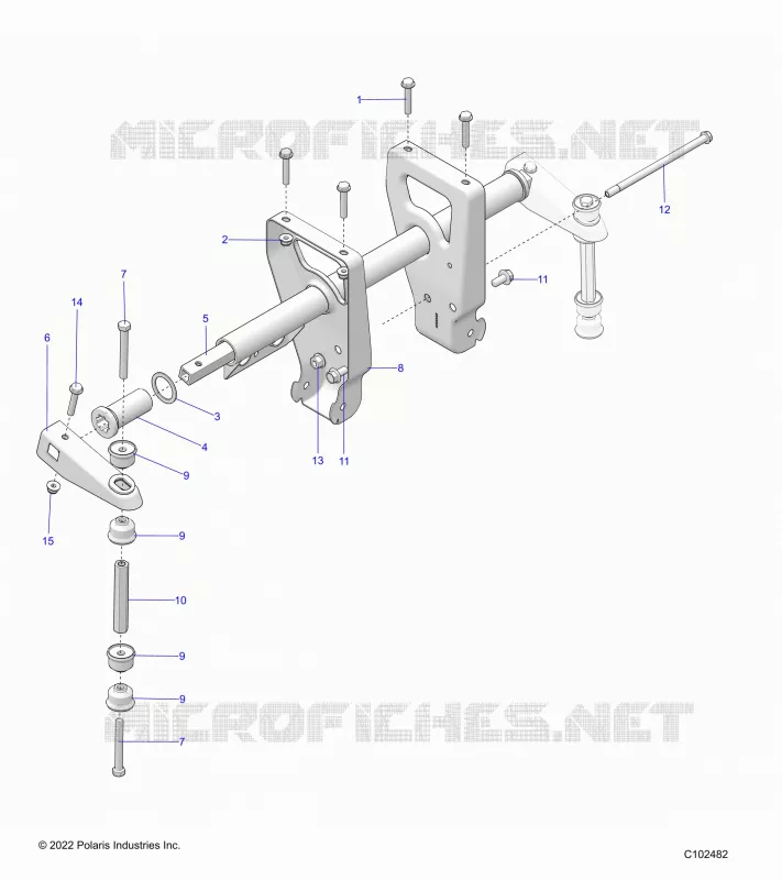 SUSPENSION, BARRE DE TORSION