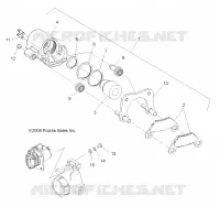 FREIN ARRIERE CALIPERS