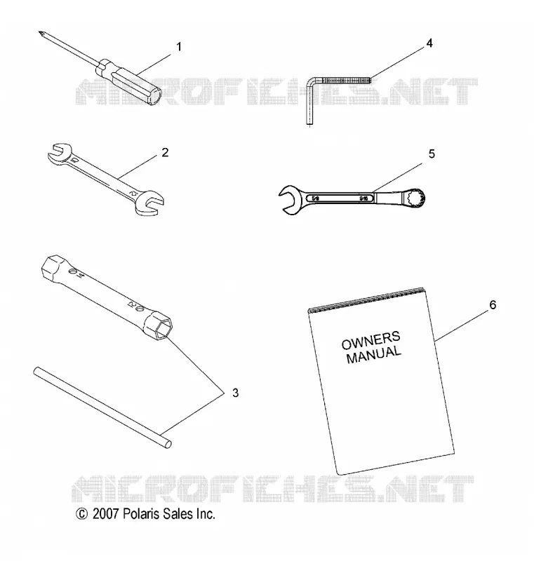 OUTILS and MANUEL DU PROPRIETAIRE