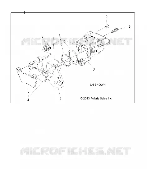 BRAKES, ETRIER DE FREIN AVANT