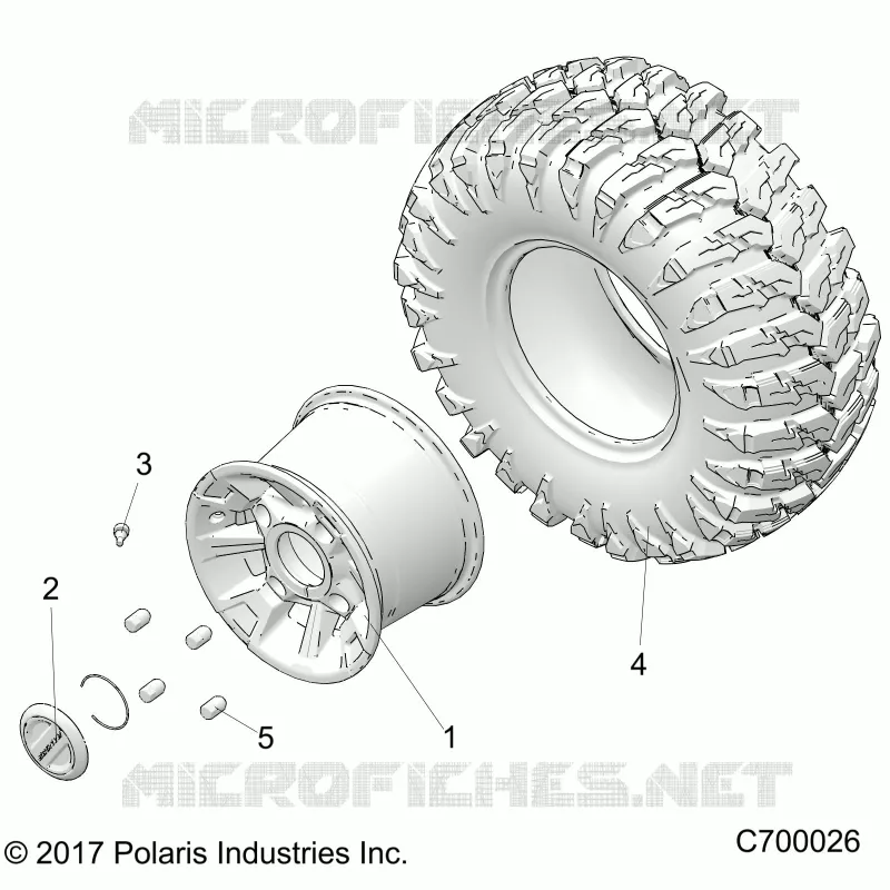 ROUES, REAR