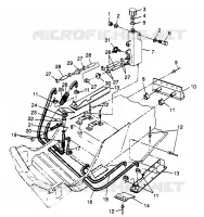 SYSTÈME DE REFROIDISSEMENT 500 EFI 0973774 (4938423842B006)