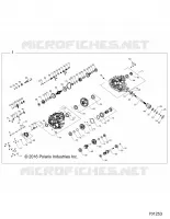 SYSTÈME DE TRANSMISSION, PONT PRINCIPAL
