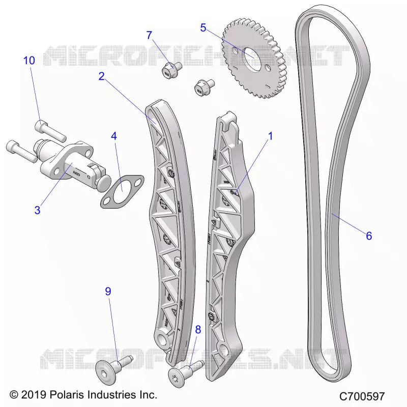CHAINE DE DISTRIBUTION AND TENSIONER