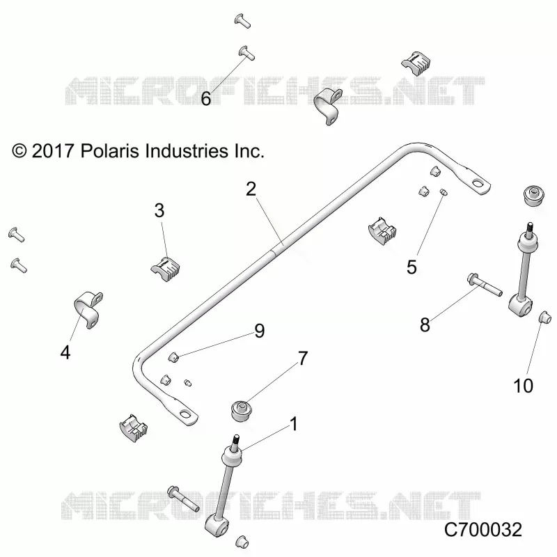 SUSPENSION, FRONT BARRE STABILISATRICE- R21RRE99A9/AC/AP/AW/B9/BC/BP/BW (C700032)