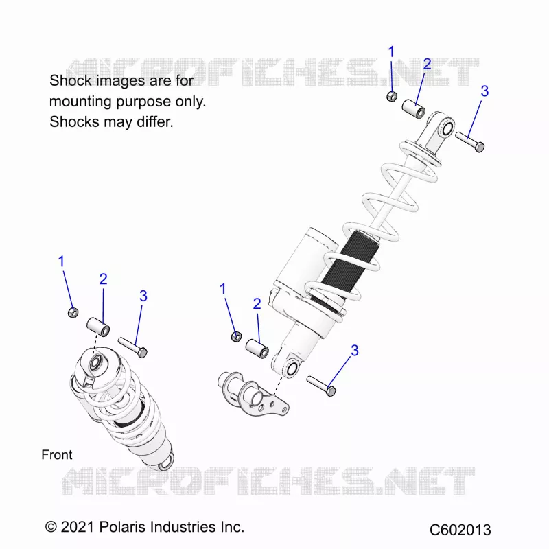 SUSPENSION, SUPPORT AMORTISSEUR , REAR SUSP.
