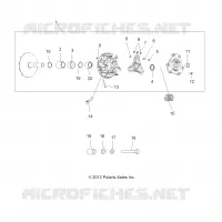 SYSTEME DE TRANSMISSION, PRIMARY CLUTCH