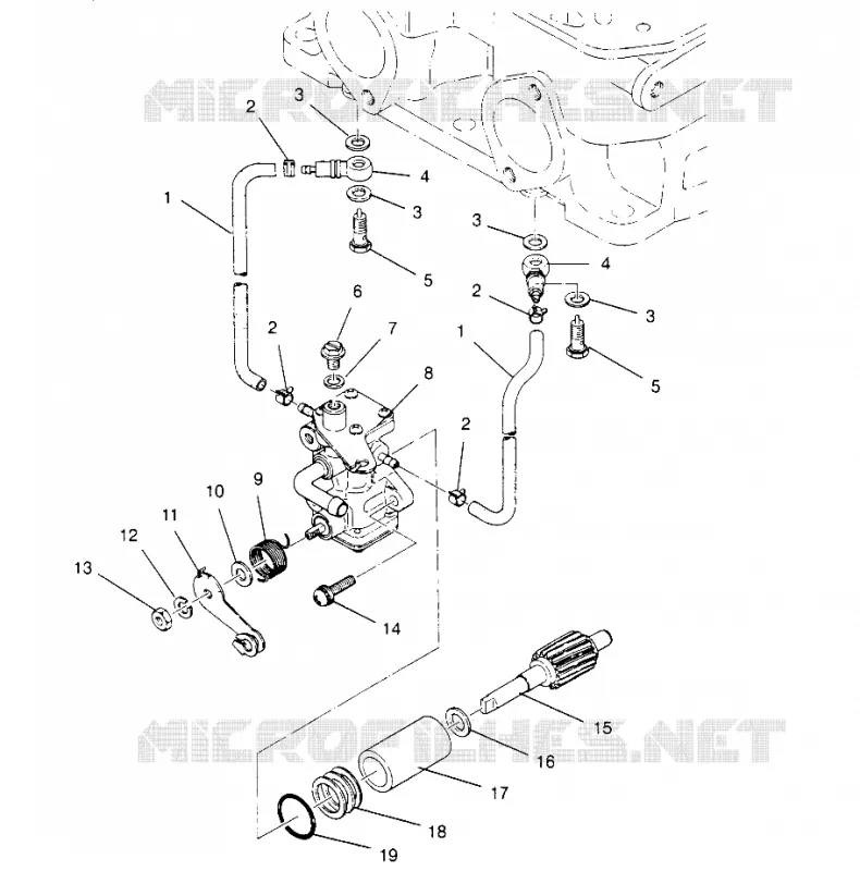 POMPE A HUILE 440 XCR 0961660 (4932113211D001)
